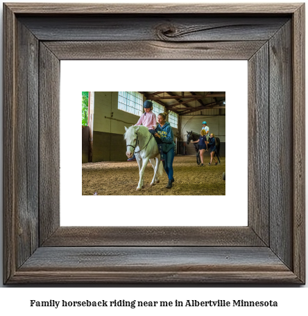 family horseback riding near me in Albertville, Minnesota